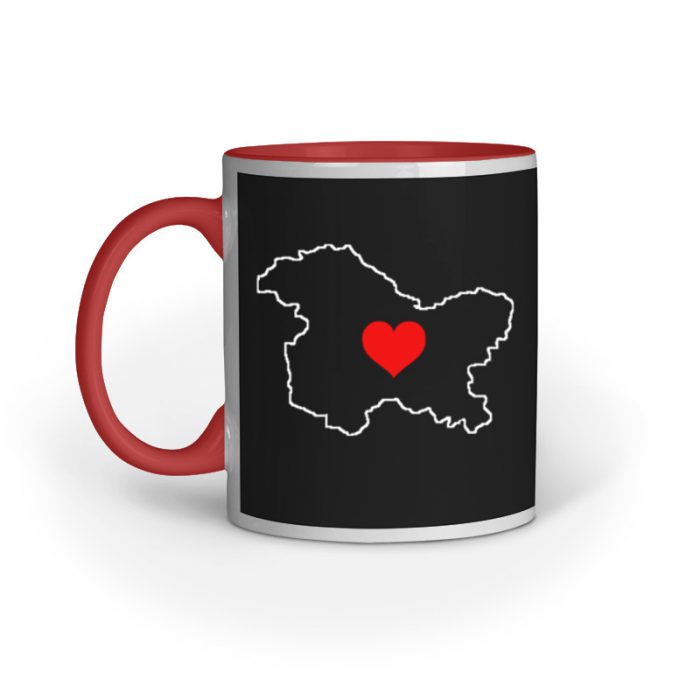 Kashmir heart Mug - Image 3