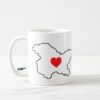 Kashmir heart Mug