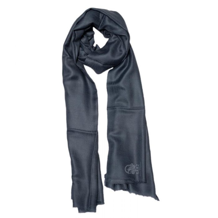 Grey Pure Pashmina Stole