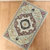 Carpet Design Velvet Inside Paper Mache Box