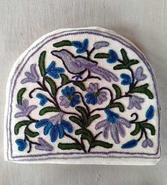 Purple Flower Design Handmade Tea Cozy