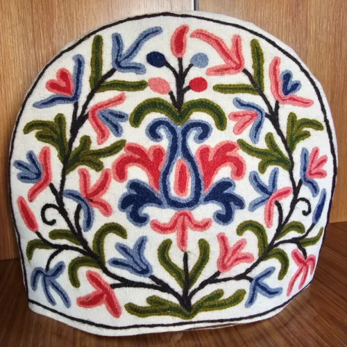 Pink Leaf Design Handmade Tea Cozy