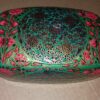 Green Paper Mache Meter Box