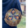 Circular Cross Body Sling With Fringes
