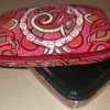Red Paper Mache Meter Box