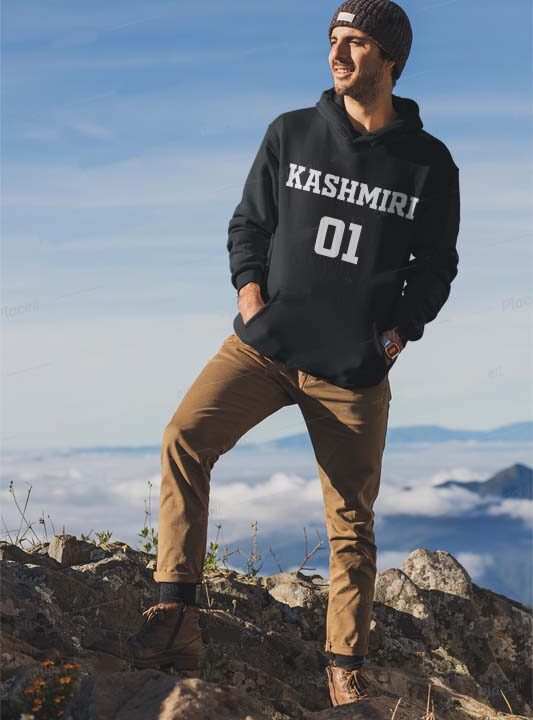 Kashmiri 01 Black Hoodie