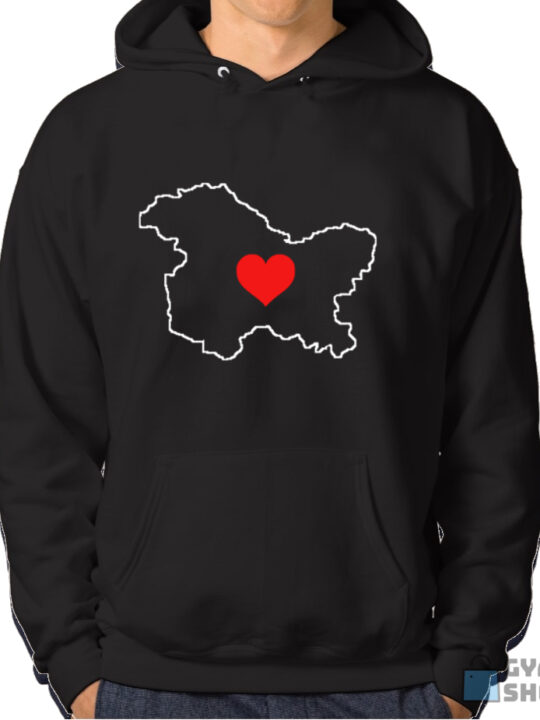 Kashmir heart Hoodie