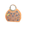 Pepy Leather Handbag with embroidery