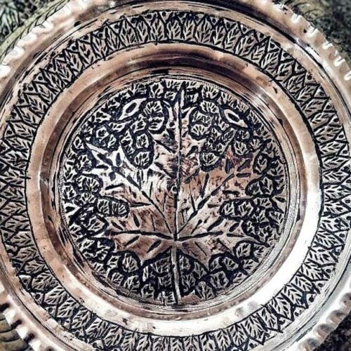 6 Handmade Copper Plates