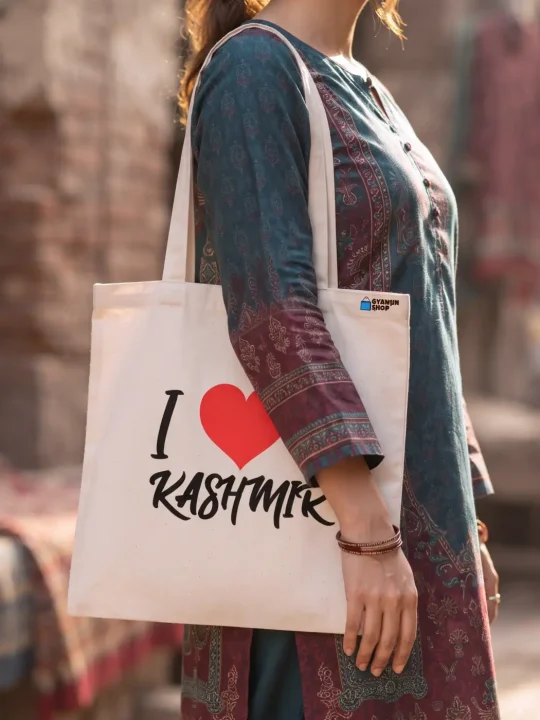 I Love Kashmir Bag