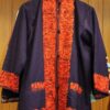 Navy Blue Winter Woolen Short Jacket