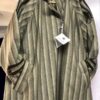 Green Checkered Pheran with Bold Black Strips