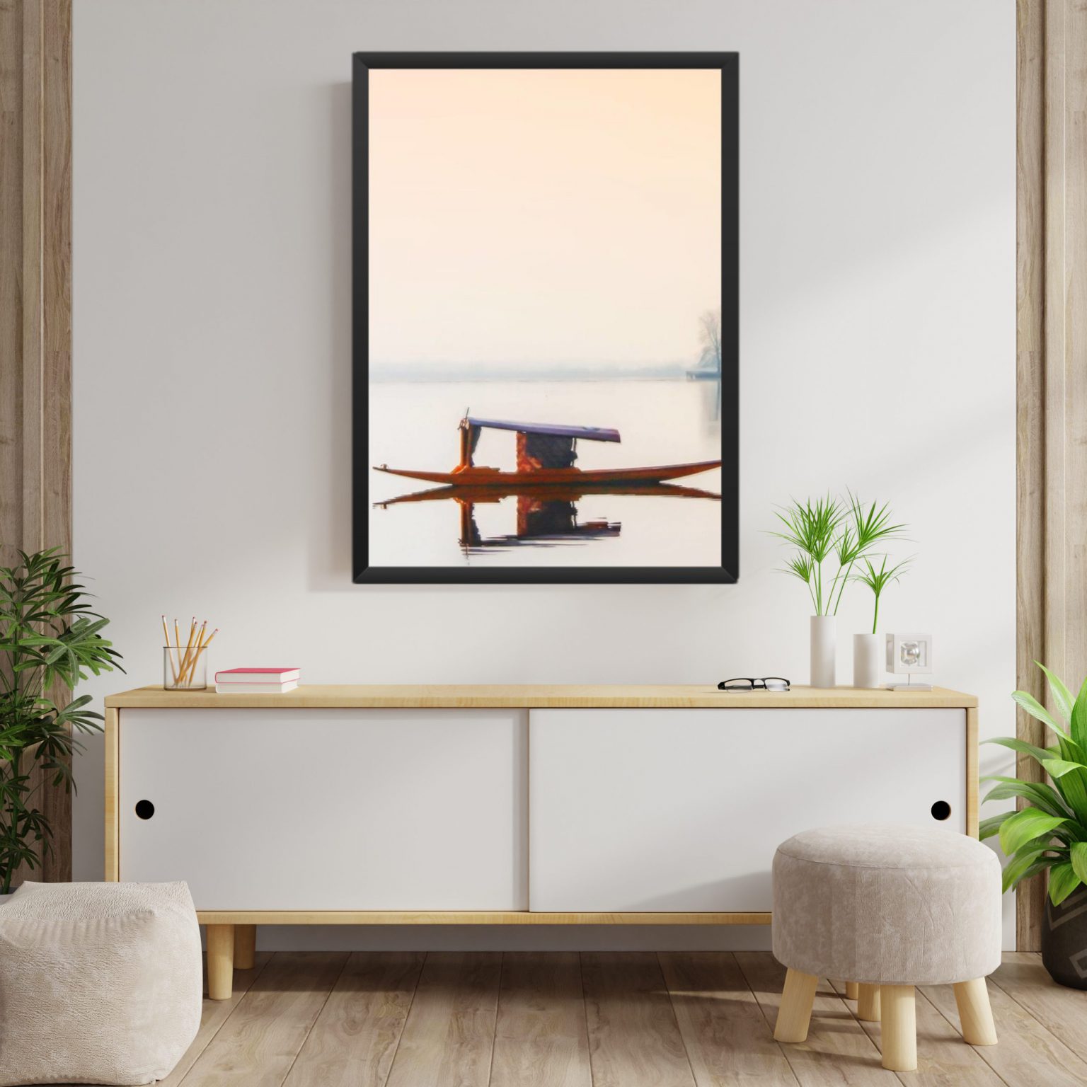 Shikara A3 Framed Poster - Image 2