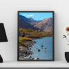 Kashmir Scenery A3 Framed Poster