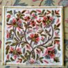 Bloomy Hand Embroidered Kashmiri Crewel 16×16 Cushion Cover