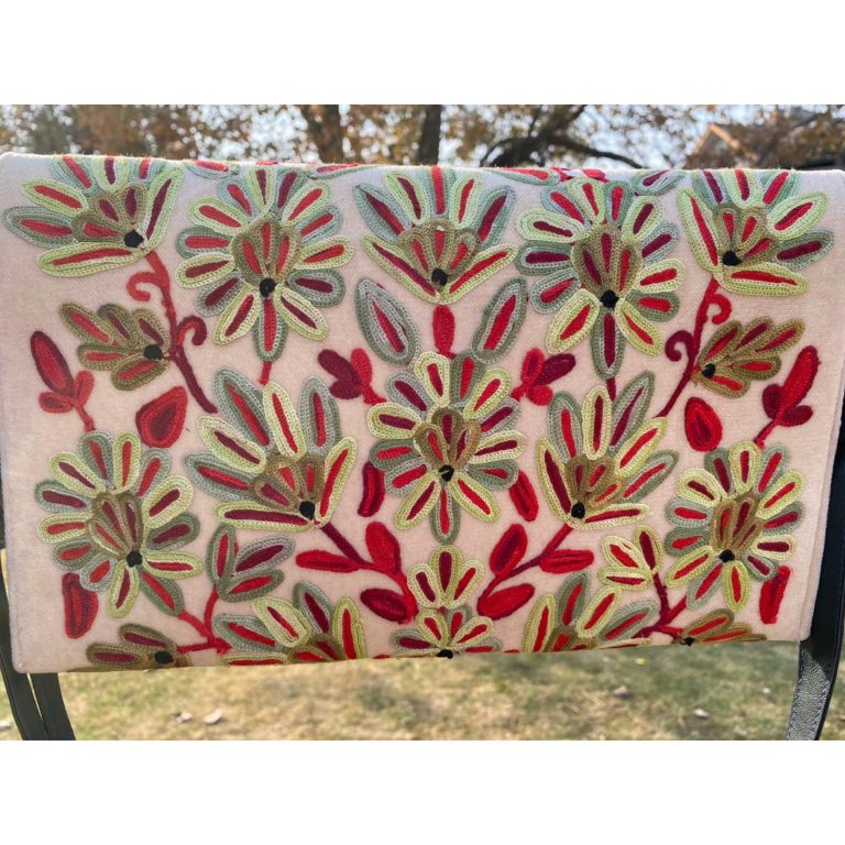 Velvet Sling With Crewel Embroidery - Image 4