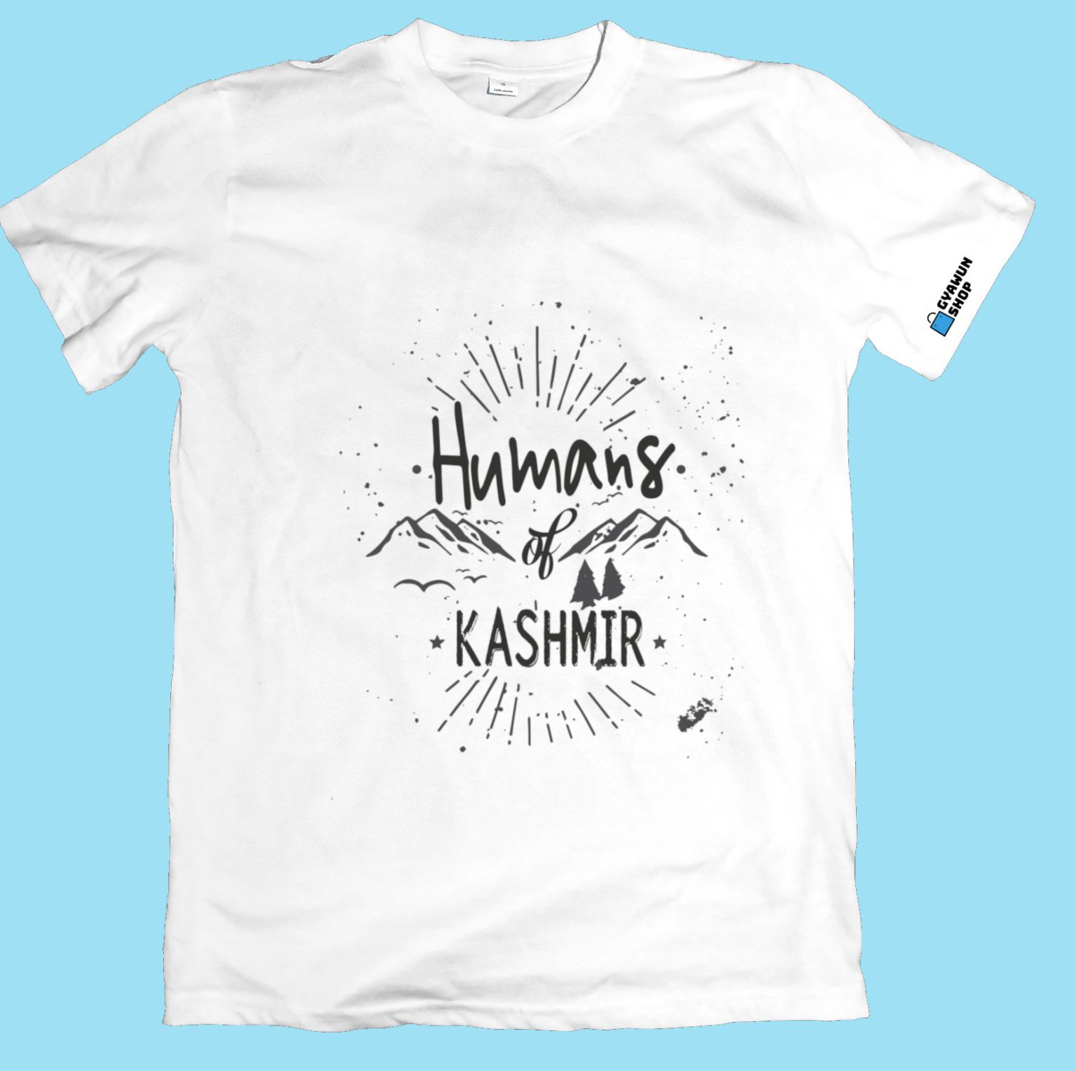 Humans of Kashmir T Shirt - Image 3