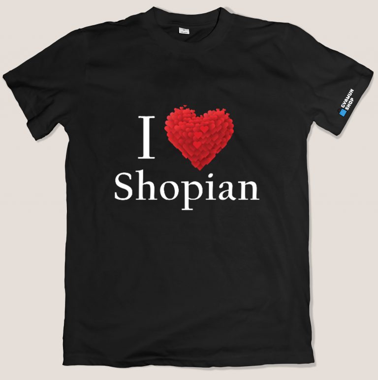 I Love Shopian T Shirt