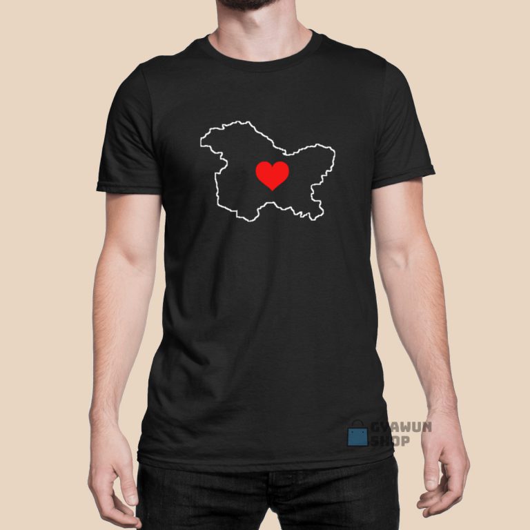 Kashmir Heart T Shirt