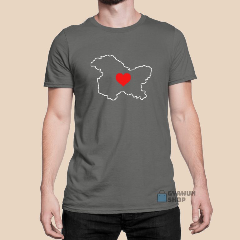 Kashmir Heart T Shirt - Image 2