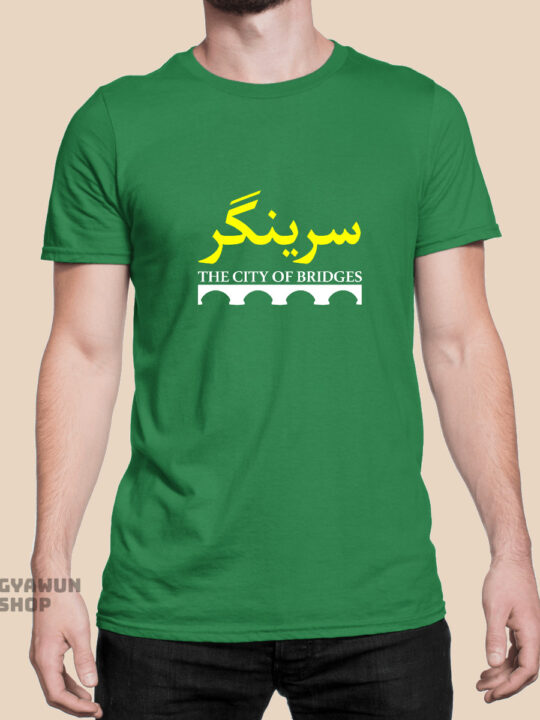 Srinagar City of Bridges T Shirt (M/F)