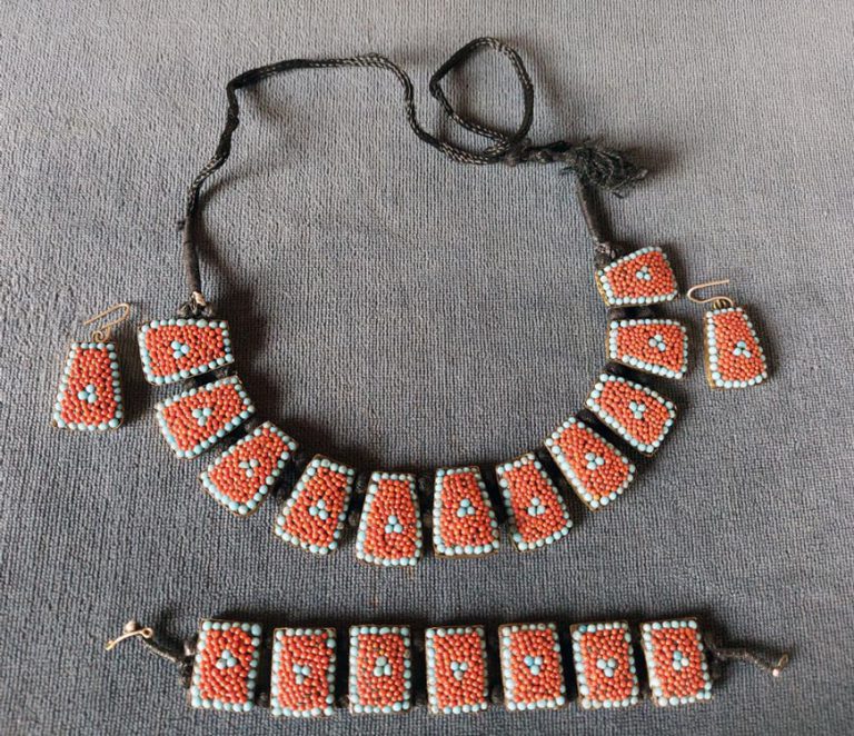 Kashmiri Handmade Bead Set - Image 4