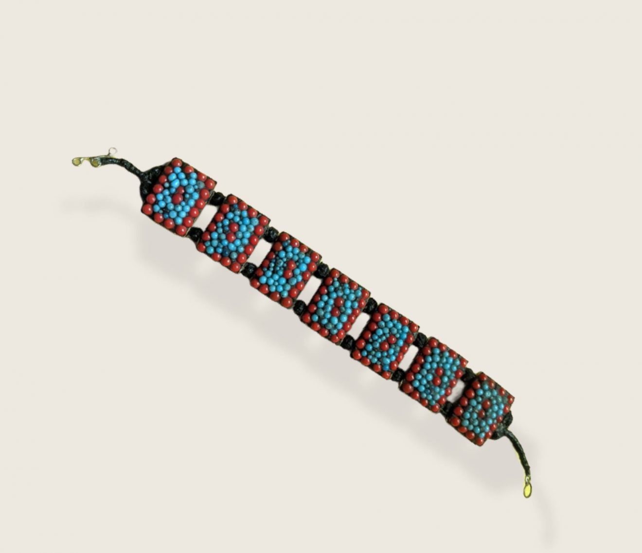 Beaded Red Handmade Bracelet