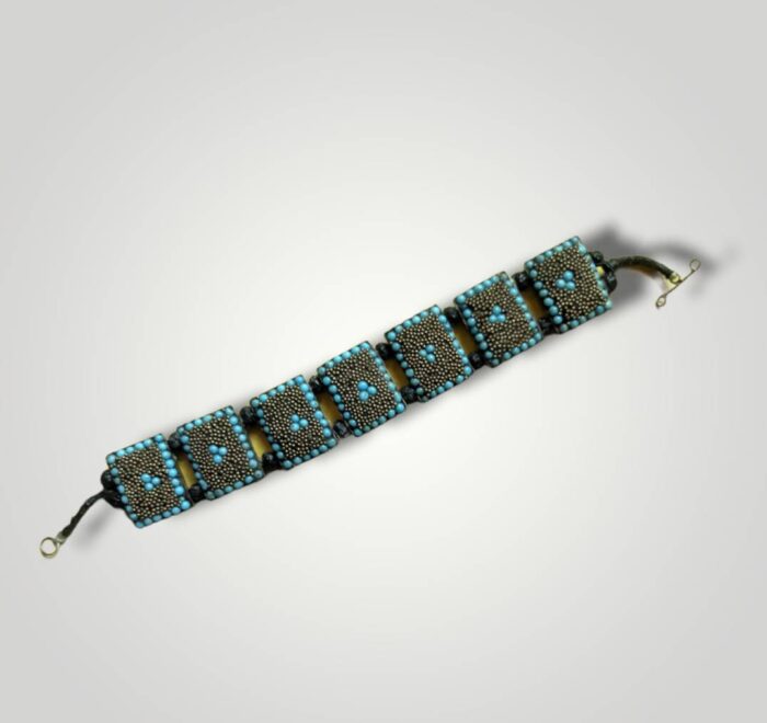 Handcrafted Turquoise Beads Bracelet