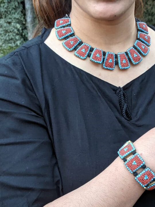 Kashmiri Handmade Bead Set