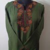 Linen Kurta with Sozni Hand Embroidery