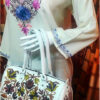 White Pure Cotton Kurta With Aari Work