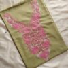 Green Ruby Cotton Aari Embroidery Suit