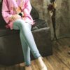 Pink Tone Summer Cool Aari Work Kurti