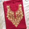 Red Summer Cool Aari Embroidery Suit