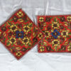 Kashmir Chainstitch Cushion Cover 12x12 (Pair)