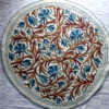 4x4ft Round Harud Hand Embroidered Namda
