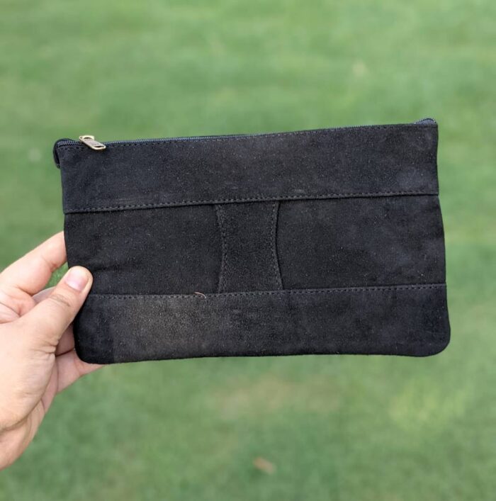 Black Bag With Aari Embroidery - Image 2