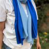 Blue Ombre Pashmina Stole