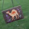 Camel Sling Bag With Handwork