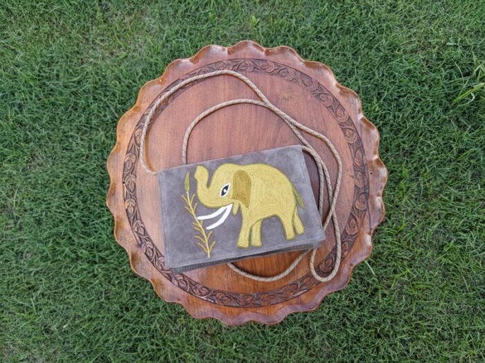 Elephant Sling Bag With Handwork - Image 2
