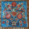 Aque Chainstitch Cushion Cover 12x12 (Pair)