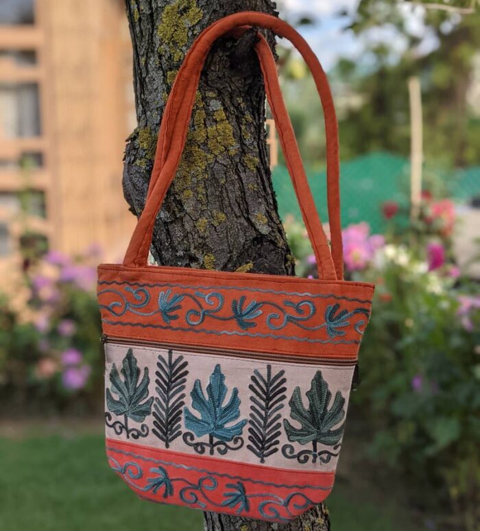 Zaina Bag with Chinar Design