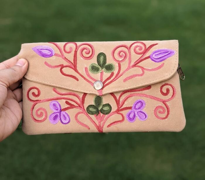 Beige Tic Tac Wallet