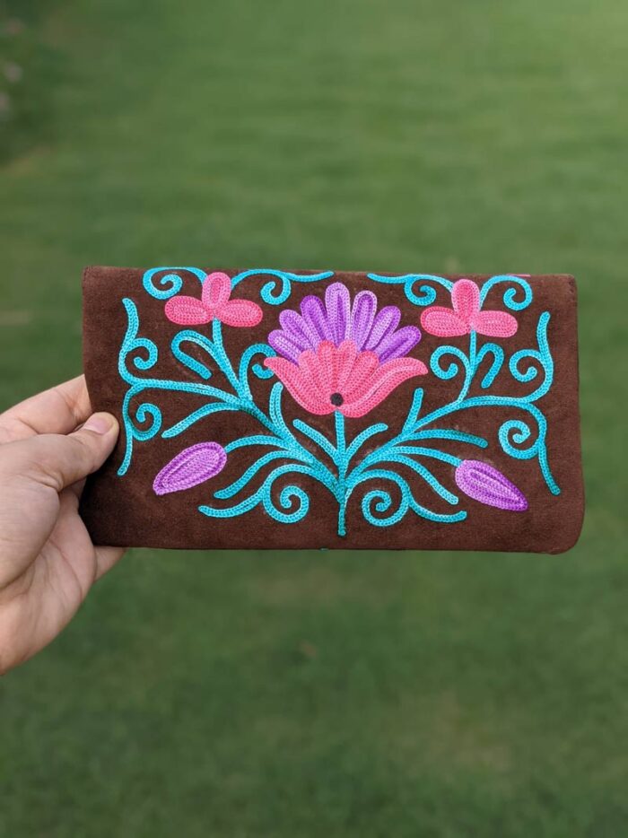 Chocolate Brown Tic Tac Wallet - Image 3