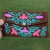 Chocolate Brown Tic Tac Wallet