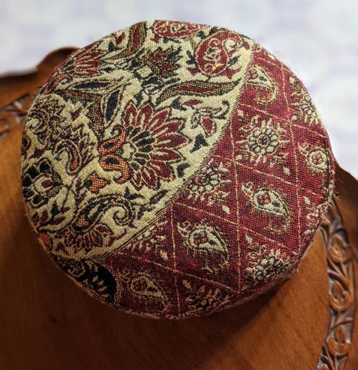 Exquisite Kashmiri Kani Design Cap - Image 3