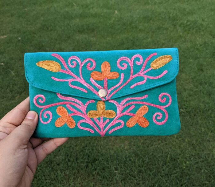 Cyan Tic Tac Wallet