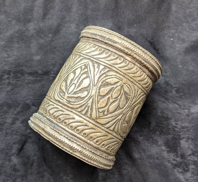 Kashmiri Vintage Traditional Handmade Cuff Bracelet - Image 2