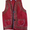 Red Kids Sleeveless Waist Coat