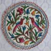 2x2 Lokut Birds Handmade Aari Embroidered Namda
